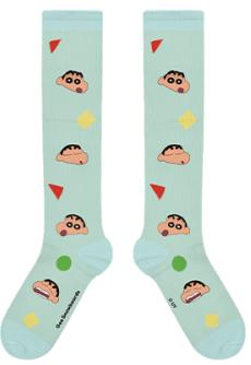 2526Gee snowboard雪袜 蜡笔小新 小新袜 商品图0