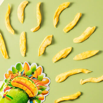 来伊份芒太后青芒果干108g 水果干果脯青芒肉蜜饯果干 休闲零食 /休闲食品 /蜜饯果干 /芒果干 商品图0