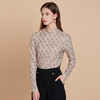 EITIEEITIE爱特爱精致立领打底修身舒适柔软印花2025秋季新款上衣7902605 商品缩略图2