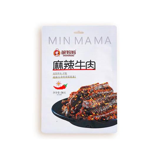敏妈妈麻辣牛肉58g 商品图0