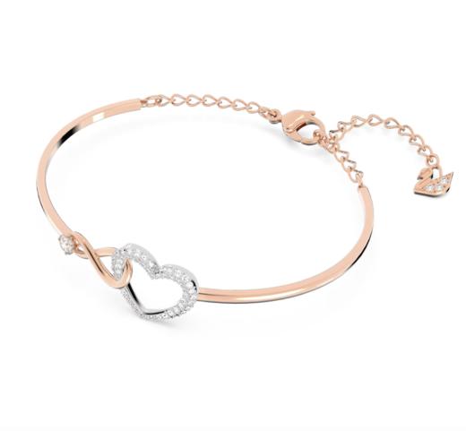 【超惠秒】SWAROVSKI 施华洛世奇 女士永恒的爱心钻手镯 5518869 商品图1