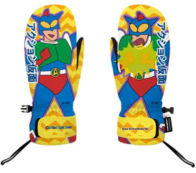 2526Gee snowboard手套 蜡笔小新 动感超人 商品图0