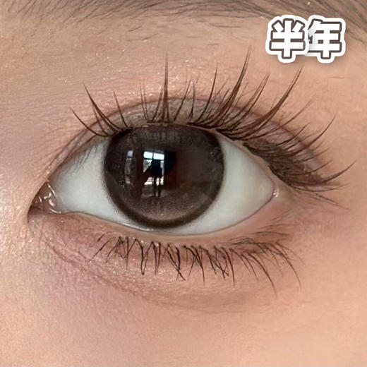 #456 云朵蒸糕 棕巧 14.5mm【1片装】敏感眼舒适推荐 / 半年抛 商品图1