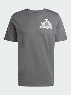 Adidas阿迪达斯男装运动短袖T恤上衣 JD8211