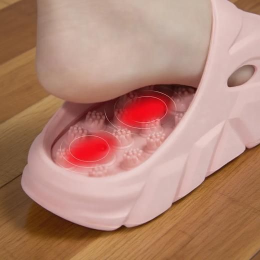 热卖！移动足疗！兰序 按摩养生拖鞋 磁石按摩穴位 男女款 商品图1