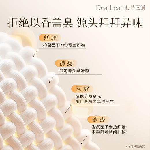 【现货速发】DearIrean 独特艾琳除菌留香祛异味织物香氛喷雾90ml 商品图6