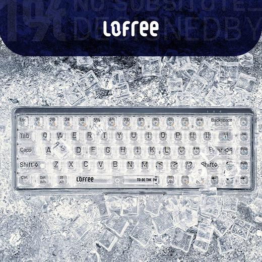 洛斐LOFREE OE907 透明1%双模机械键盘 商品图0