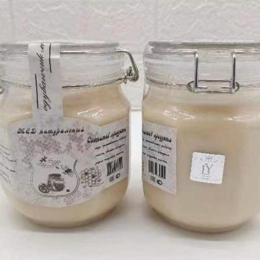 【中欧班列精选】俄罗斯蜂蜜 原装进口白蜜罐椴树蜜 1000g 商品图5