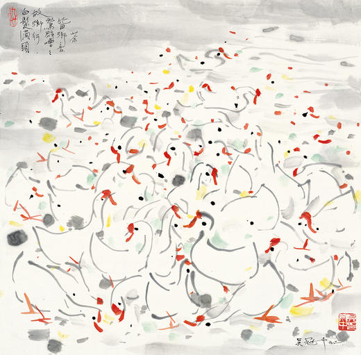 吴冠中|《乡音》——综合版（水墨） 商品图1