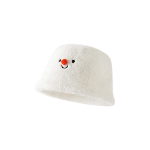 【商场同款】英氏圆帽秋冬针织保暖可爱雪人毛绒2025新款 商品图4