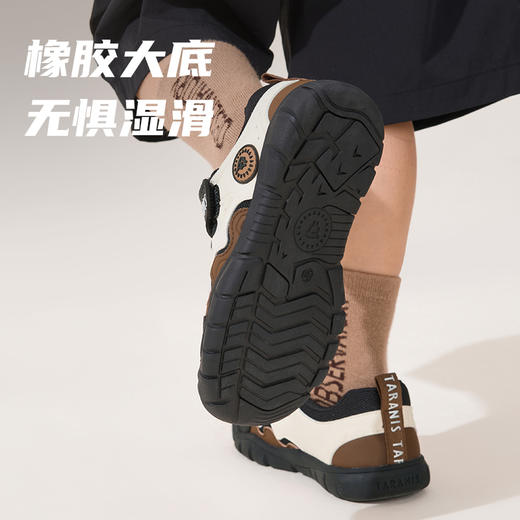 泰兰尼斯秋季新款男童运动鞋318平衡车鞋儿童撞色包头防滑跑鞋 T01X5C6790 商品图4