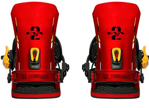 2526Gee snowboard固定器 EVA二号机 商品图0