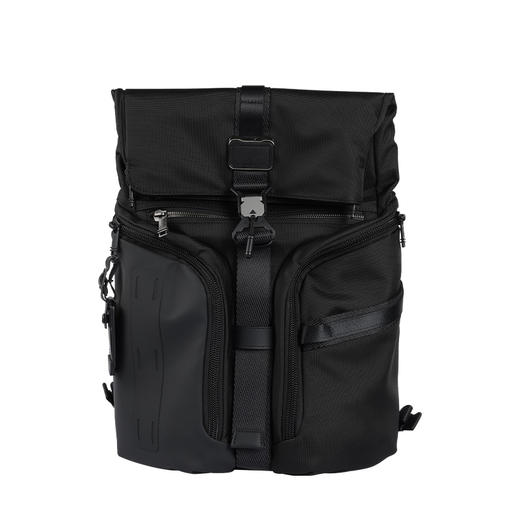 【现货特惠秒】TUMI 途明  男士全尼龙 防风雨防刮防摔多功能 折叠安全袋口双肩包 12154 商品图0