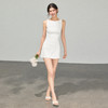 Ariseism 美式复古白色连衣裙女夏季新款裙子 商品缩略图0