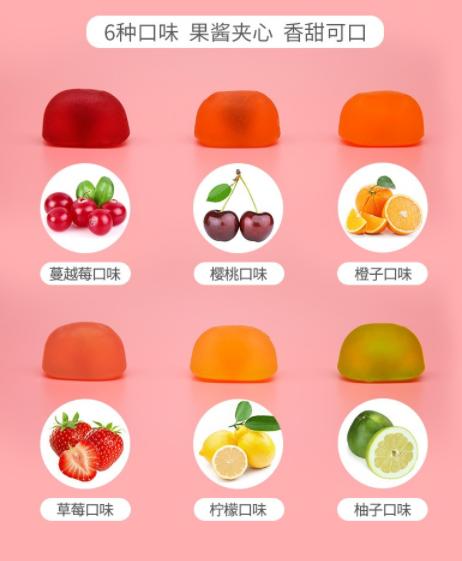 【中欧班列精选】俄罗斯糖果  俄罗斯进口包装 夹心爆浆 水果口味 小蜜蜂软糖500g/袋 商品图4