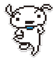 2526Gee snowboard防滑贴 蜡笔小新 像素小白