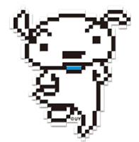 2526Gee snowboard防滑贴 蜡笔小新 像素小白 商品图0