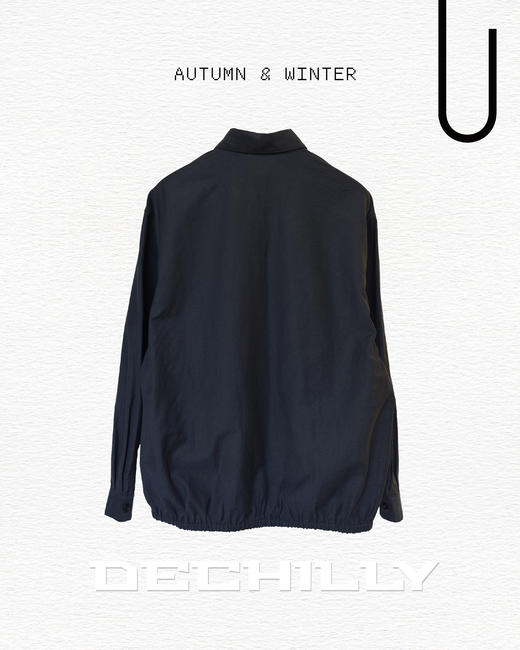 E533025448纯色休闲衬衫外套 商品图3