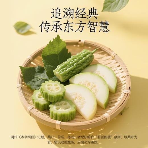 [屁侠推荐]轻上 桑叶双瓜茶 桑叶苦瓜冬瓜三大植萃植物饮料 商品图4