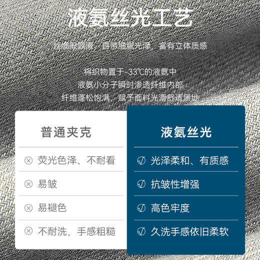秋冬纯棉梭织里绒保暖商务立领夹克-OW10-03 商品图7