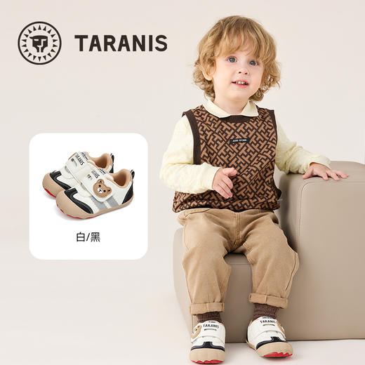 泰兰尼斯童鞋秋季新款机能鞋女宝宝步前鞋婴幼儿男童宝宝鞋赤足鞋  T24B5C6494 商品图1