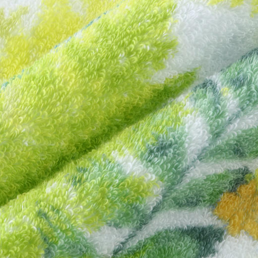 内野X-幽雅花园面巾 黄绿色 商品图5