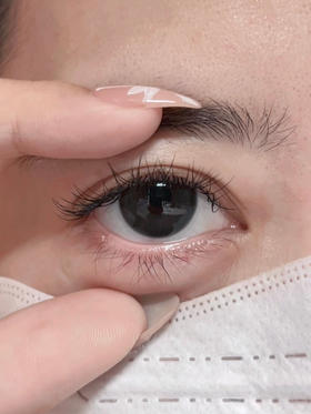 日抛 Toffee 泥泥黑灰 14.5 着色13.9