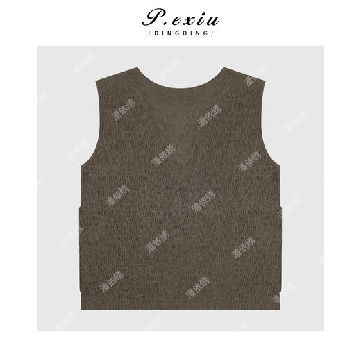 PanYiXiu/潘依绣【左岸咖啡】天丝亚麻肌理感防晒针织开衫ZZ0899 商品图2