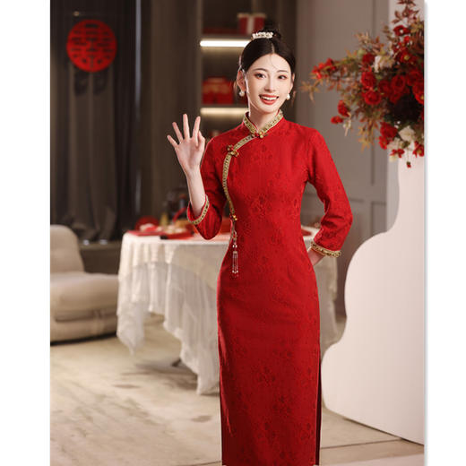 SKY 1123694新中式改良旗袍连衣裙 商品图2