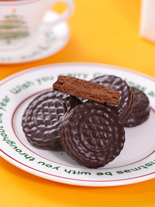 【中欧班列精选】俄罗斯三明治 俄罗斯原装进口三明治饼干 拉迈尔牌巧克力味饼干500g/袋 商品图3