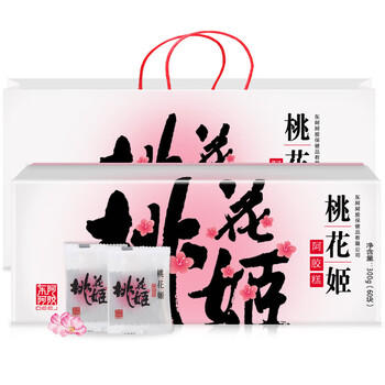 东阿阿胶 桃花姬阿胶糕300g 即食固元膏营养品 滋补养颜 精品包装 /粮油调味 /方便食品 /其他方便食品 商品图8