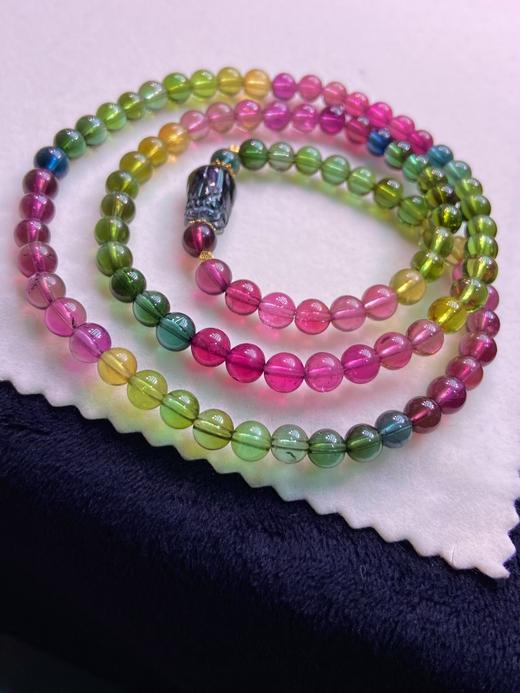 5.8mm多圈碧玺手串 商品图4