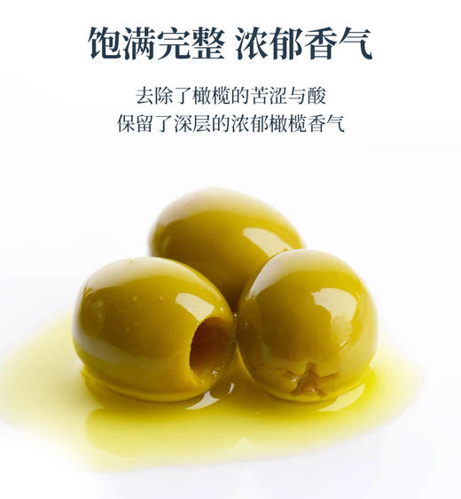 【中欧班列精选2瓶】西班牙尼尔杰去核青橄榄罐头 原装进口无核酸绿橄榄果西餐披萨配料青橄榄罐头 225g/瓶 商品图2