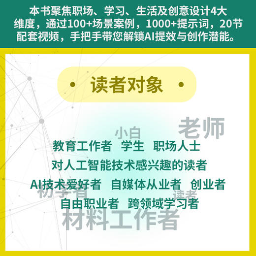 豆包实战精粹 豆包AI教程书籍AI写作提问AI设计 智能体deepseekAIGC人工智能书籍 商品图1