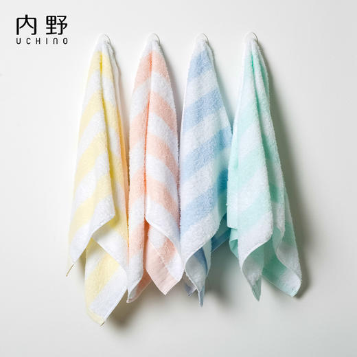 内野J-清新条纹方巾Pro4条装 商品图2