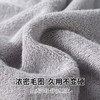 竹一百 竹纤维亲肤柔软吸汗枕巾一对情侣成人枕头巾两条装50*72cm灰色*2 商品缩略图3