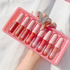 【粉丝专属❗️八只丝绒哑光唇釉套装】可盐可甜，薄涂显气色，厚涂有气场！口红持久保湿不易沾杯掉色防水学生唇彩情人节礼物 商品缩略图1