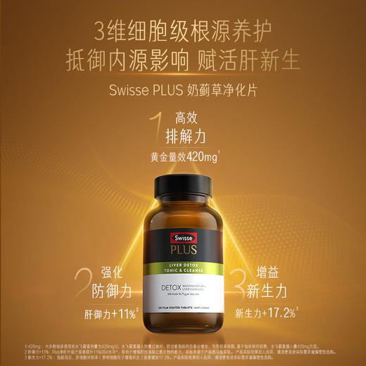 【高管应酬必备】Swisse PLUS 肝胆CP 商品图2