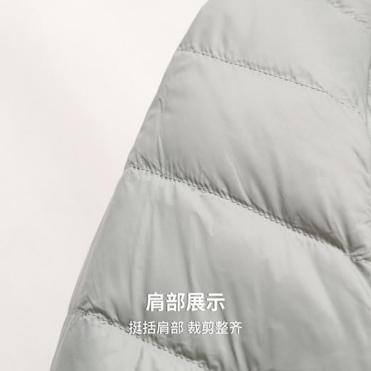 【鸭绒】圣得西男士轻薄羽绒服2025年秋冬款立领轻便薄款保暖外套 商品图9