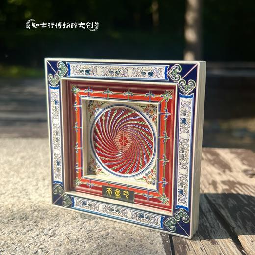 滕王阁九重天藻井冰箱贴三层可拆卸金属磁吸创意礼物旅行纪念品 商品图1