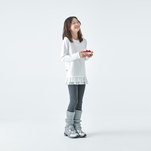 棵初纯色拼接打底衫856K258018MJ 商品图4