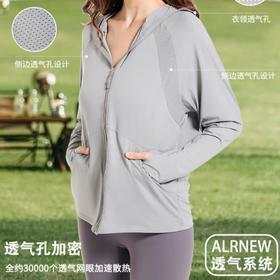 喜堡璐F-116男女锦纶可拆卸帽防晒衣（M/L/XL/XXL 黑/灰色 备注）