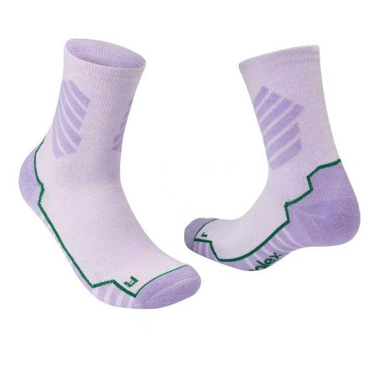 Taketop 男女款羊毛高筒徒步袜2双装35%美丽奴羊毛7A抗菌144针一体织 商品图3