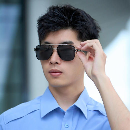 【专用款时尚无框渐变墨镜】专用款防晒护眼 轻盈不压鼻 商品图7