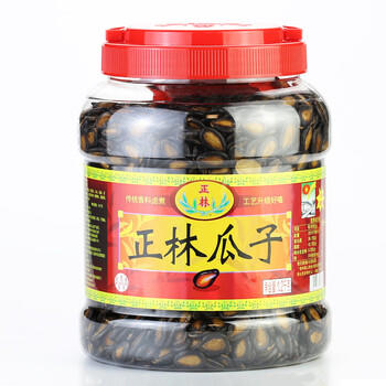 正林3A黑瓜子1200g/桶五香味大颗粒西瓜子礼桶坚果零食（内赠剥壳器） /休闲食品 /坚果炒货 /西瓜子 商品图5