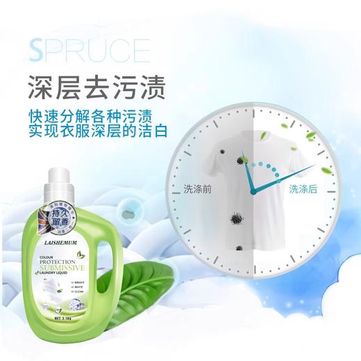 【中欧班列】【家庭洗衣推荐】英国进口莱氏姆深层洁净洗衣液/柔顺护色洗衣液 5Kg/桶/3.1/桶 商品图7