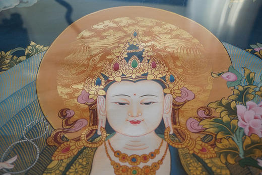 唐卡｜四臂观音 商品图6