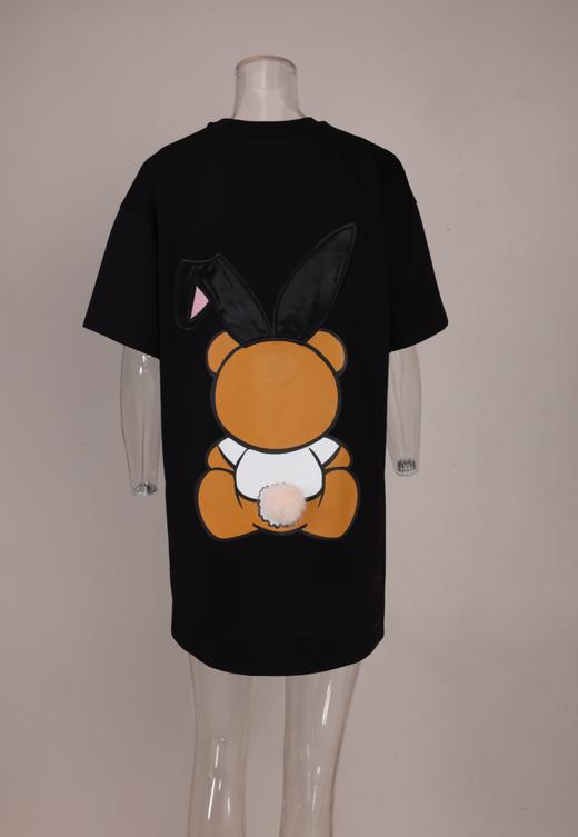 【破价超惠秒】Moschino 莫斯奇诺女士偏厚实质感短袖连衣裙 11139 商品图1