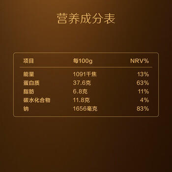 京东京造安格斯原切牛肉原味薄切烤牛肉干6包【国家补贴】减脂零食180g美 /休闲食品 /肉类零食 /牛肉类 商品图4