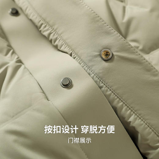 【含鸭绒】圣得西男士轻薄保暖羽绒服2025冬新款时尚百搭翻领外套 商品图9